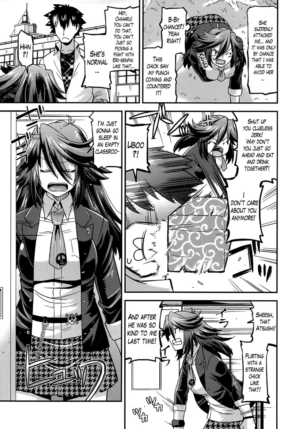 Hentai Manga Comic-Namaiki Oppai Banchou (Banka-Love)-Chapter 2-5